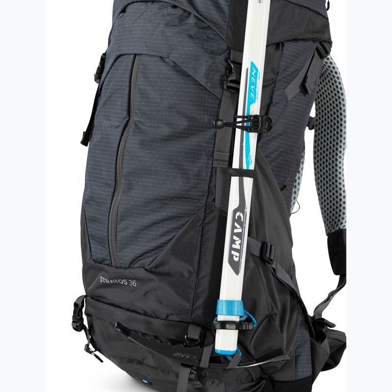 Рюкзак туристичний чоловічий Osprey Stratos 34 л tunnel vision grey 5
