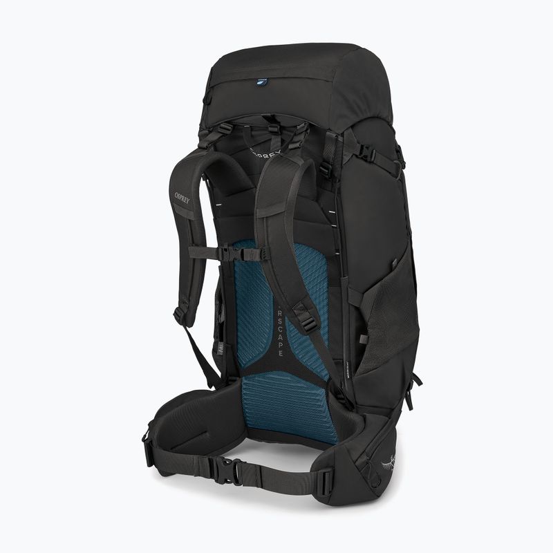 Рюкзак трекінговий чоловічий Osprey Volt 65 л mamba black 3