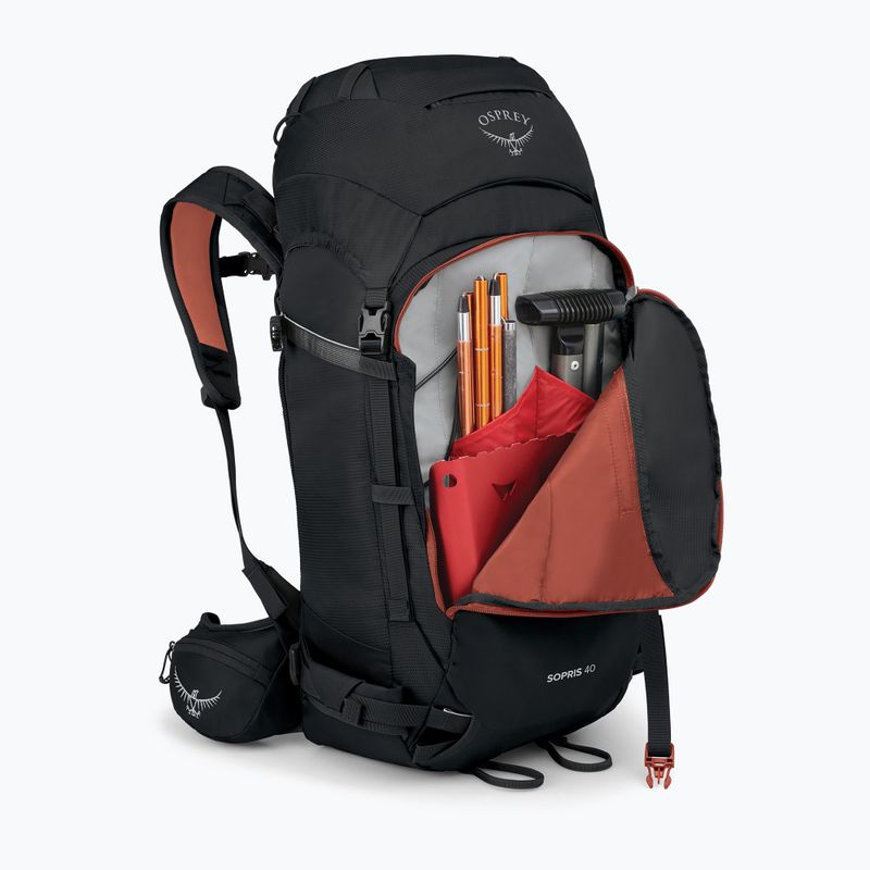 Рюкзак гірський жіночий Osprey Sopris 40 л black 5