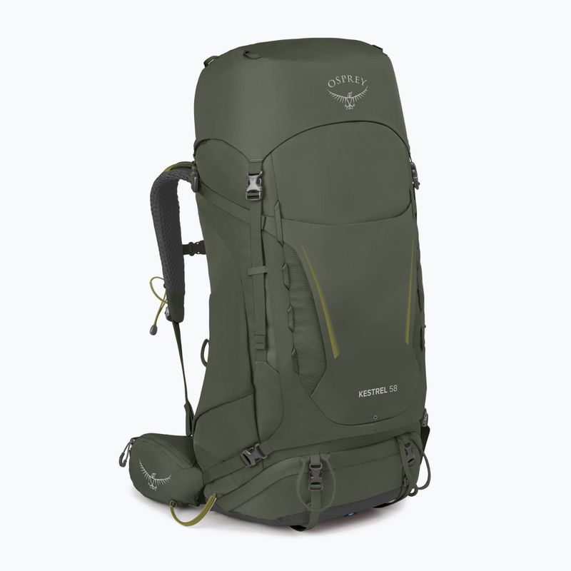 Рюкзак трекінговий чоловічий Osprey Kestrel 58 l зелений 10004757 5