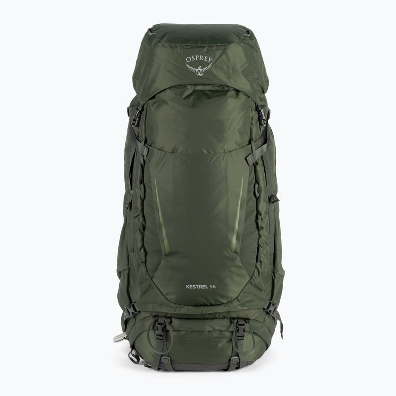 Рюкзак трекінговий чоловічий Osprey Kestrel 58 l зелений 10004757
