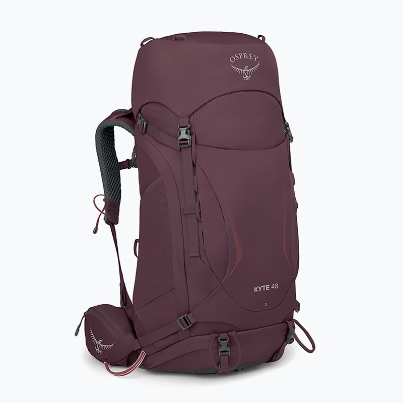 Рюкзак трекінговий жіночий Osprey Kyte 48 elderberry purple 6
