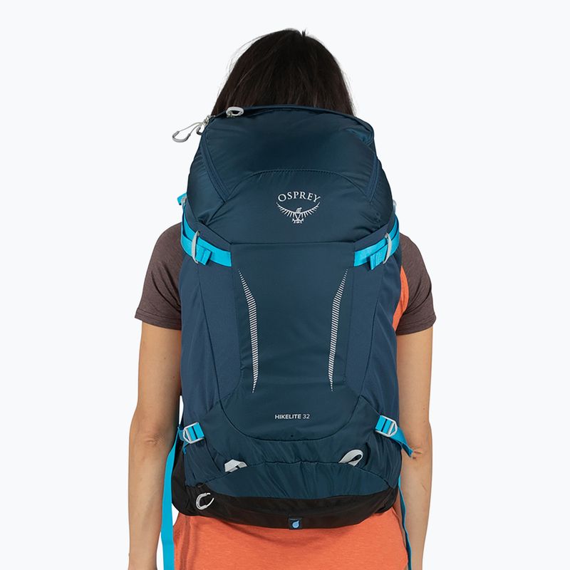 Туристичний рюкзак Osprey Hikelite 32 л (S-M) атласний синій 16