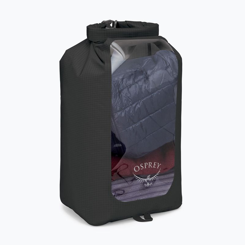 Сумка водонепроникна Osprey DrySack w/Window 20 л black 2