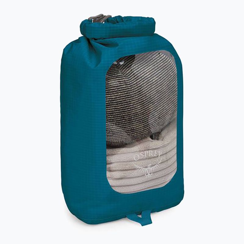 Сумка водонепроникна Osprey DrySack w/Window 6 л waterfront blue 2