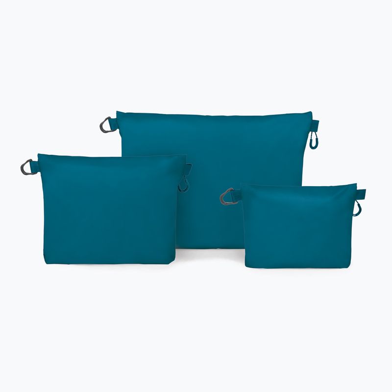 Набір органайзерів Osprey Ultralight Zipper Sack Set 3 шт. waterfront blue 2