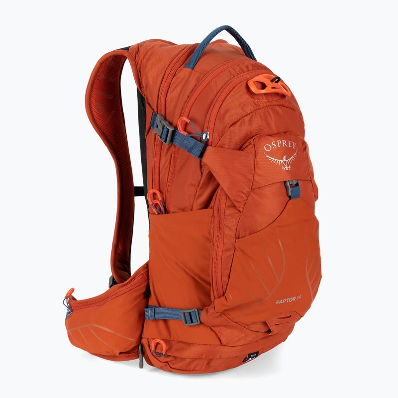 Рюкзак велосипедний чоловічий Osprey Raptor 14 l помаранчевий 10005045 2