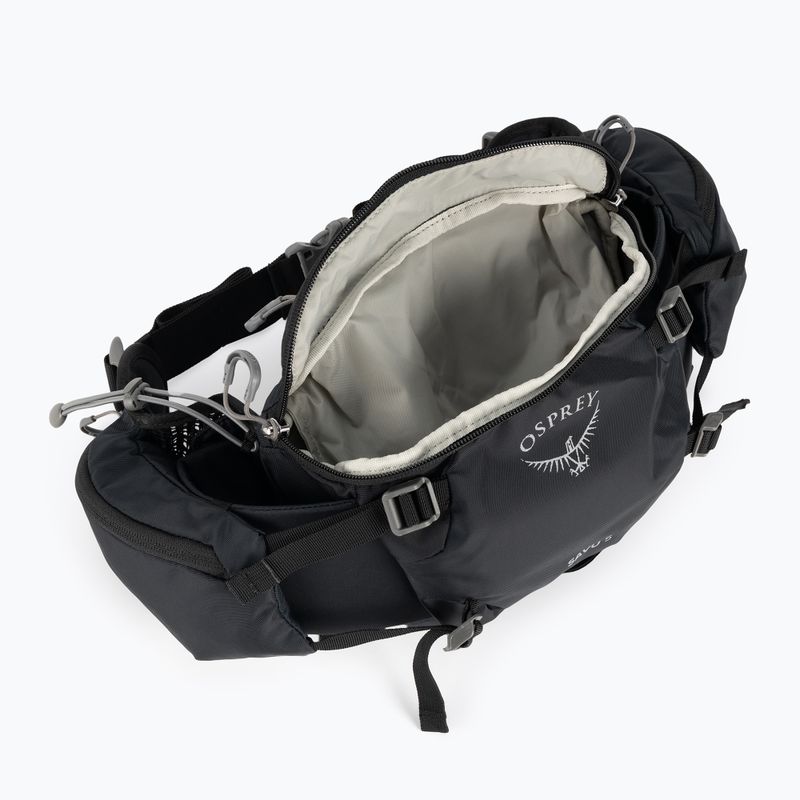 Барсетка велосипедна Osprey Savu 5 чорна 10002948 5