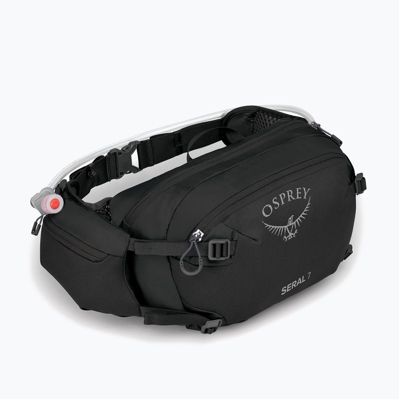 Велосипедна сумка Osprey Seral 7 л чорний 2