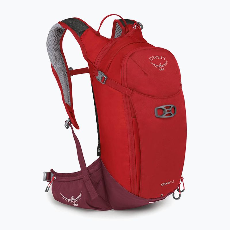 Чоловічий велосипедний рюкзак Osprey Siskin 12 л з резервуаром 2,5 л ultimate red 2