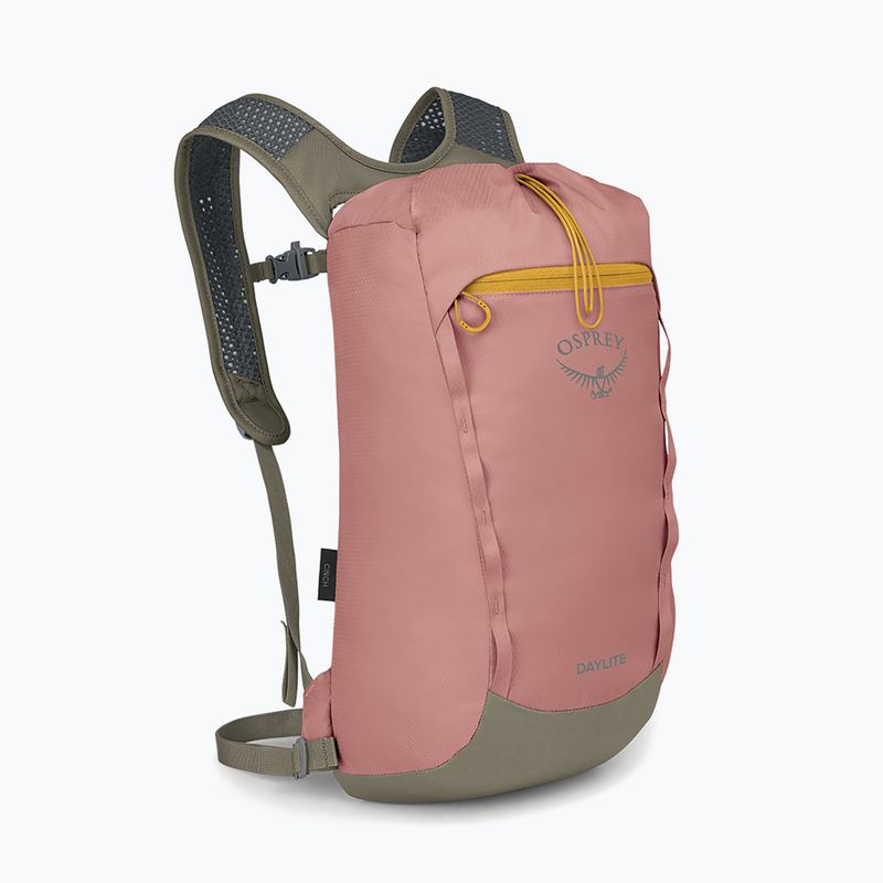 Рюкзак трекінговий Osprey Daylite Cinch 15 ash blue pink/earl grey 6