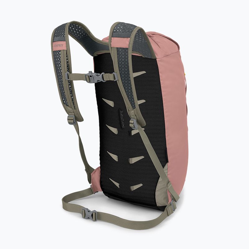 Рюкзак трекінговий Osprey Daylite Cinch 15 ash blue pink/earl grey 7