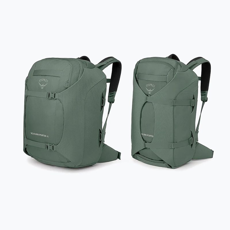 Рюкзак туристичний Osprey Porter 46 l koseret green 6