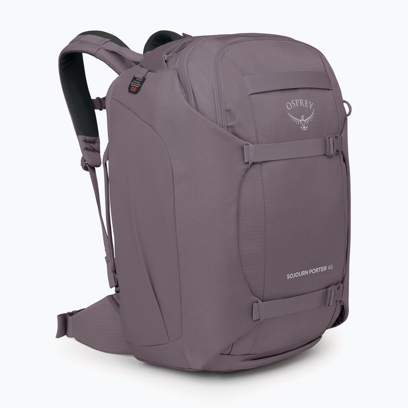 Туристичний рюкзак Osprey Porter 46 л графітовий фіолетовий 2