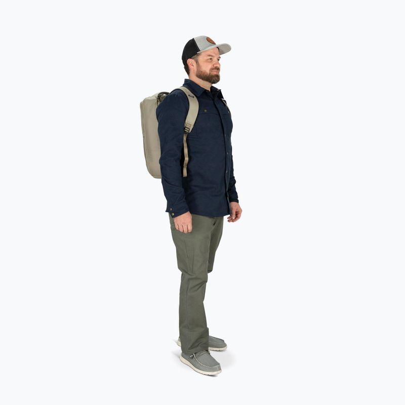 Міський рюкзак Osprey Aoede Briefpack 22 л коричневий бетон 10