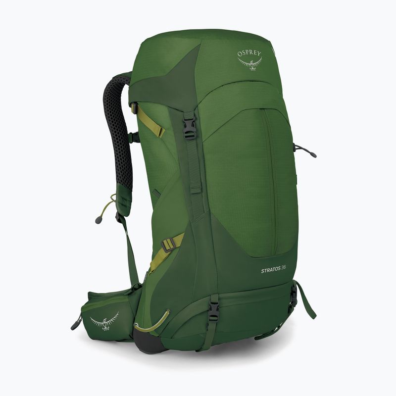 Рюкзак туристичний чоловічий Osprey Stratos 36 л seaweed/matcha green 2