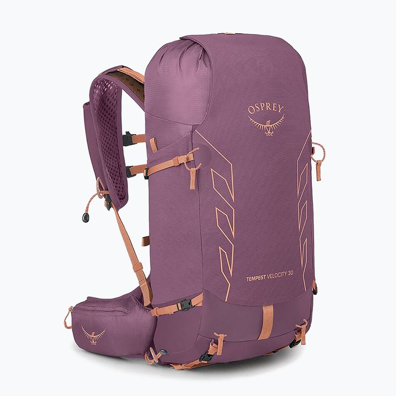 Рюкзак туристичний жіночий Osprey Tempest Velocity 30 л pashmina/melon 2