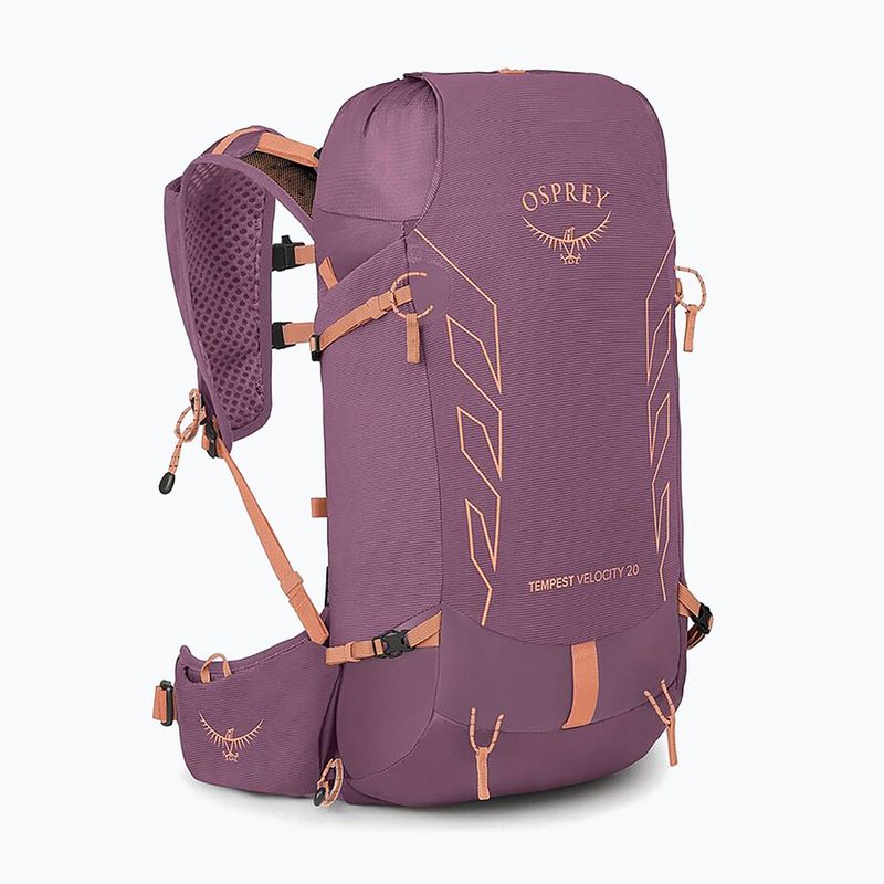 Рюкзак туристичний жіночий Osprey Tempest Velocity 20 l pashmina/melon 2