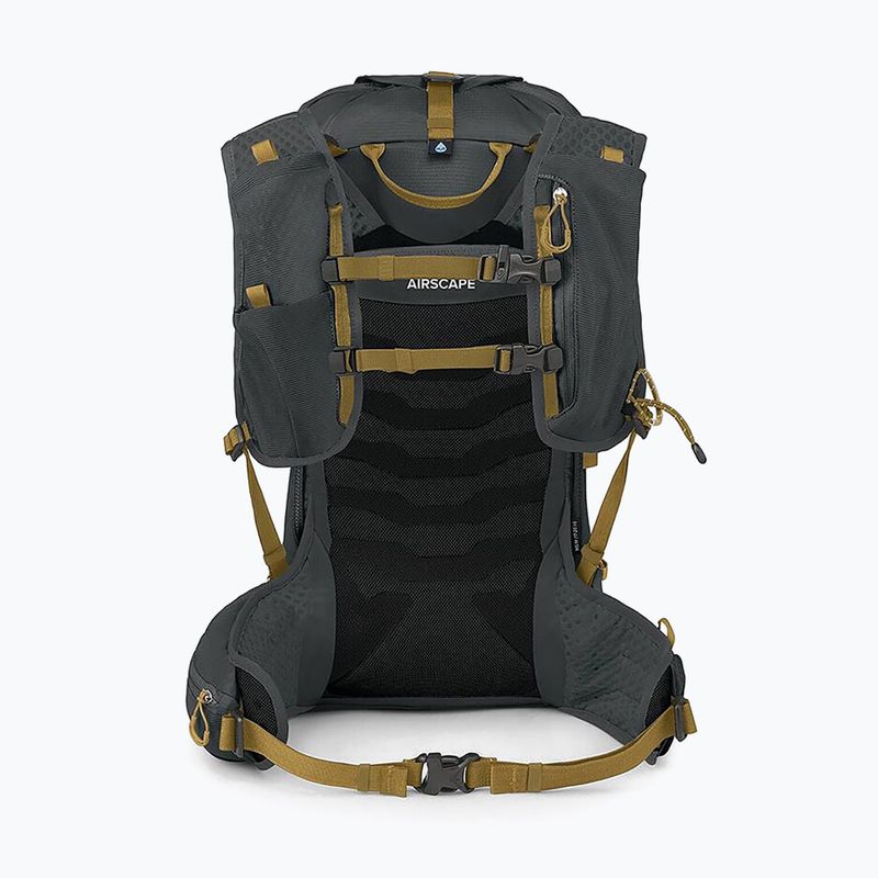 Рюкзак туристичний чоловічий Osprey Talon Velocity 20 л dark charcoal/tumbleweed yellow 3