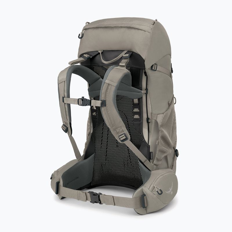 Рюкзак трекінговий жіночий Osprey Renn 50 л pediment grey / linen tan 3