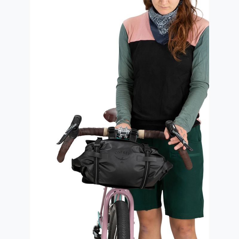 Велосипедна сумка Osprey Escapist Handlebar 10 л чорна 8