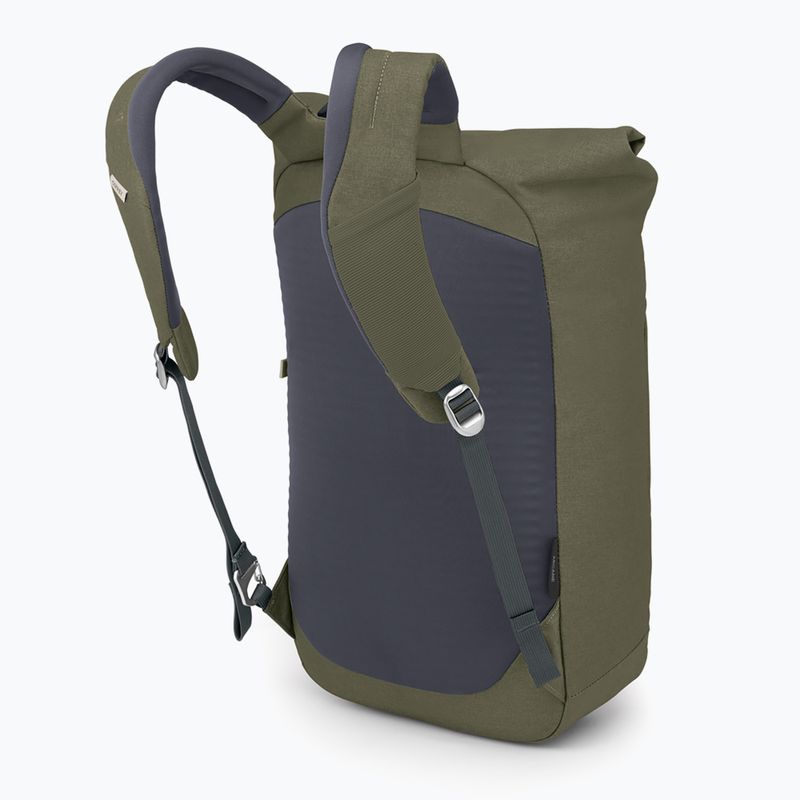 Міський рюкзак Osprey Arcane Roll Top Pack 22 л графський сірий/пісочно-сірий вересковий 3