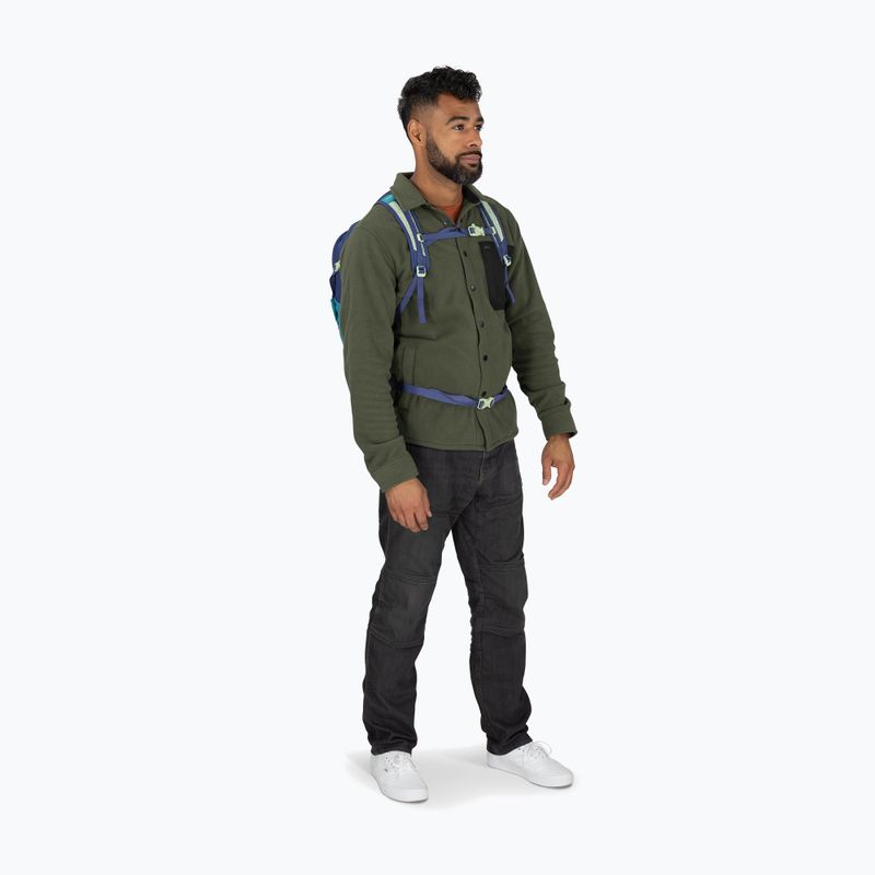 Рюкзак туристичний Osprey Daylite Plus 20 л blue spikemoss / alkaline 10