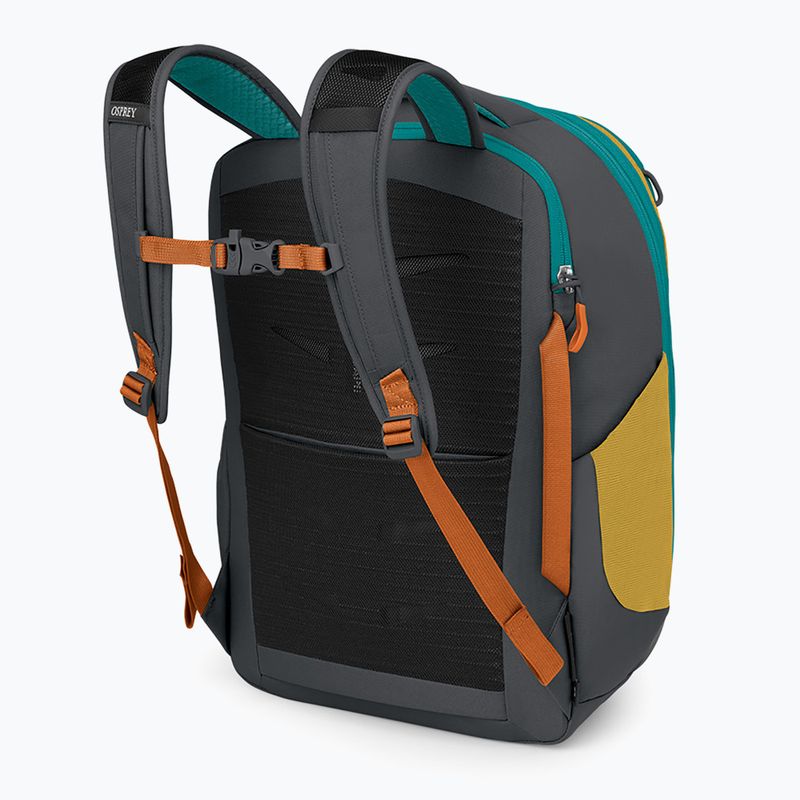 Osprey Daylite Expandable Travel Backpack 26 + 6 л перекотиполе жовтий/тунельний зір 4
