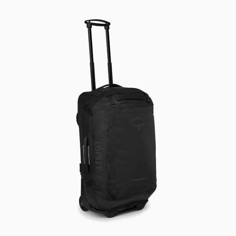 Валізка дорожня Osprey Transporter Wheeled Duffel 60 л raven black