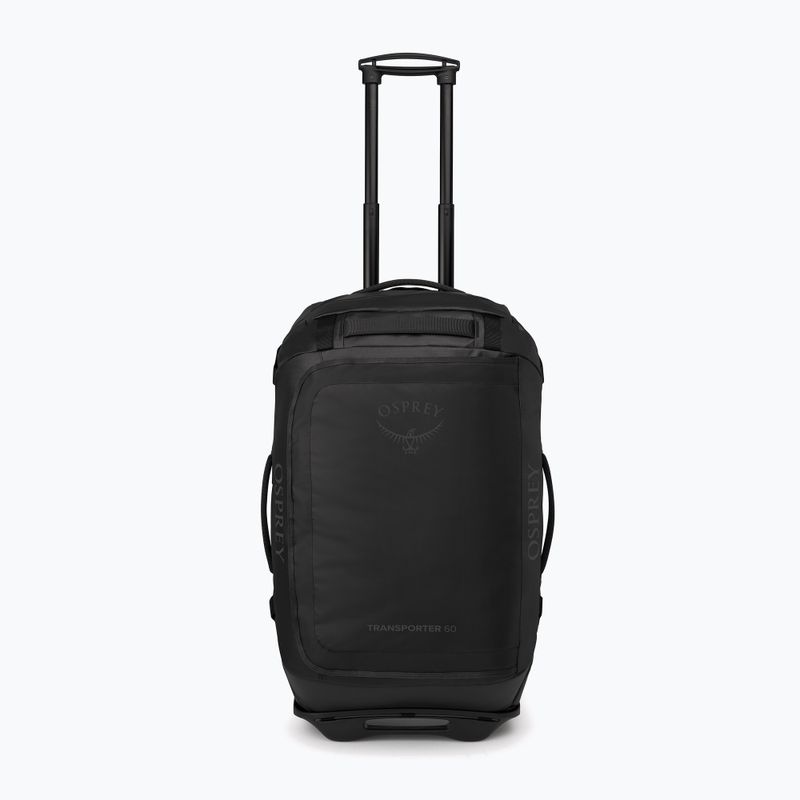 Валізка дорожня Osprey Transporter Wheeled Duffel 60 л raven black