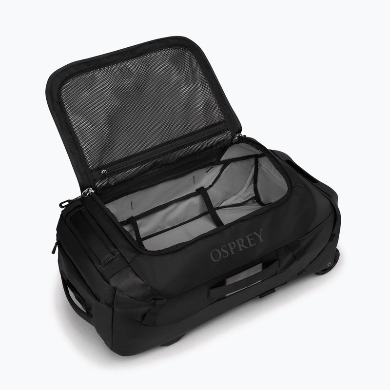 Валізка дорожня Osprey Transporter Wheeled Duffel 60 л raven black 4