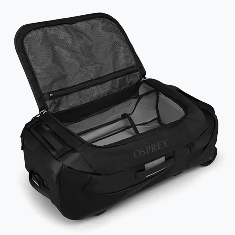 Сумка дорожня Osprey Transporter Wheeled Duffel 90 л raven black 4