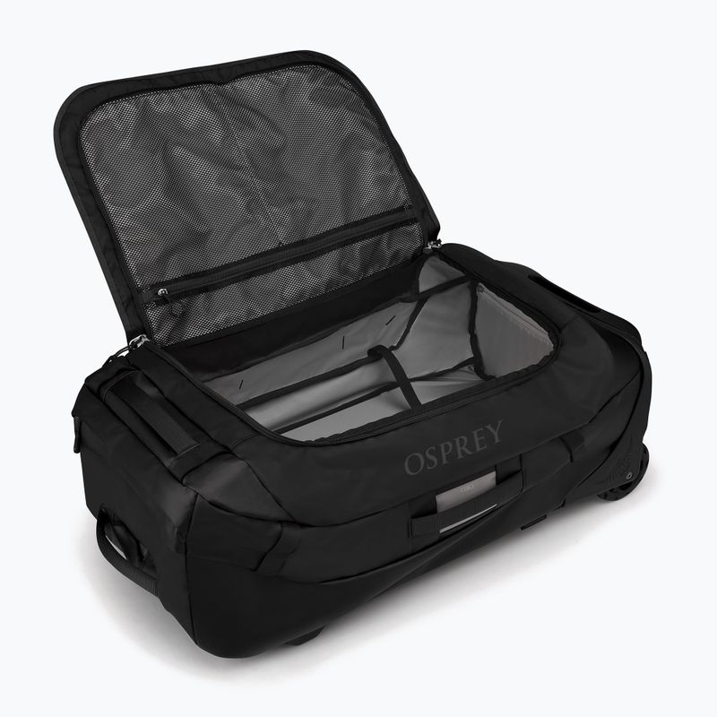 Сумка дорожня Osprey Transporter Wheeled Duffel 90 л raven black 4