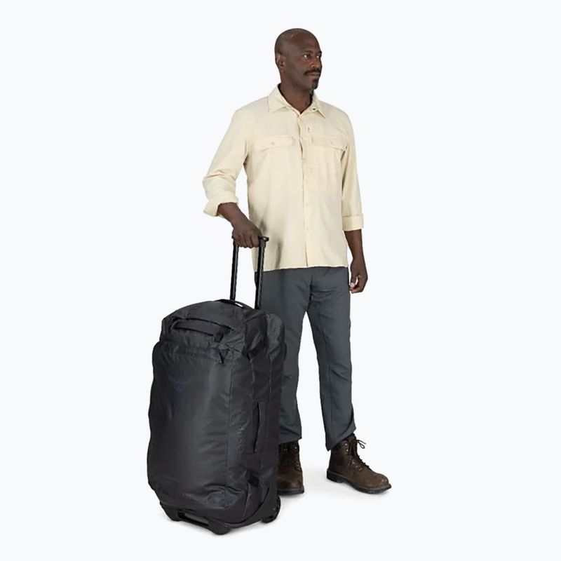 Сумка дорожня Osprey Transporter Wheeled Duffel 90 л raven black 5