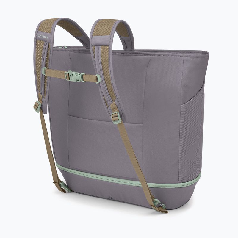 Сумка дорожня Osprey Daylite Large Tote 26 л soundwave grey / latte brown 4