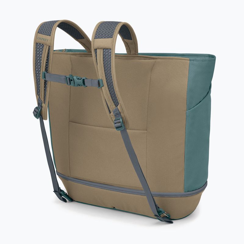 Сумка дорожня Osprey Daylite Large Tote 26 л cascade blue / latte brown 4