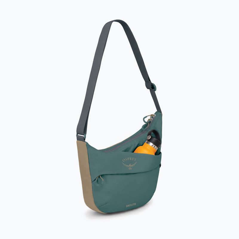 Сумка Osprey Daylite Crossbody Pouch 6 л cascade blue / latte brown 5