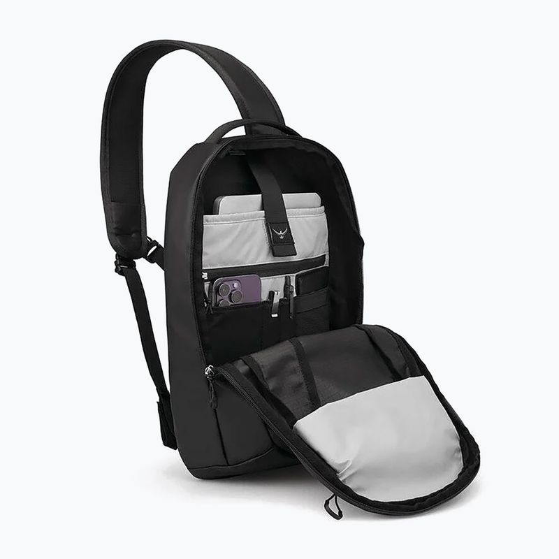 Рюкзак міський на одне плече Osprey Transporter Sling raven black 4