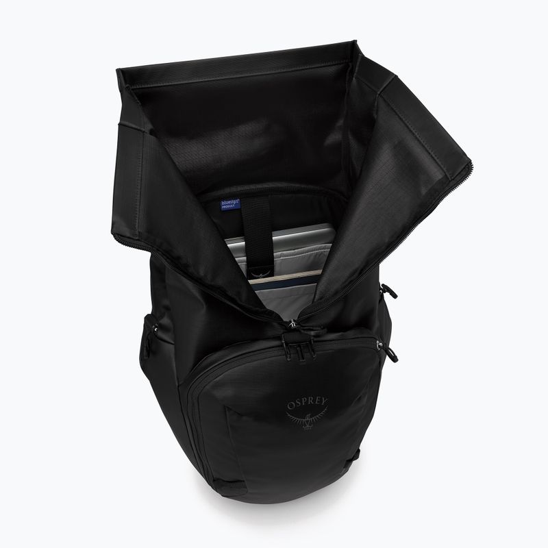 Міський рюкзак Osprey Transporter Roll Top 30 л raven black 4