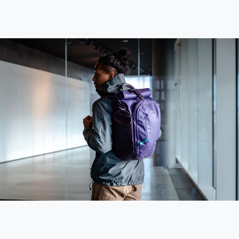 Міський рюкзак Osprey Transporter Roll Top 30 л euphoria purple 5