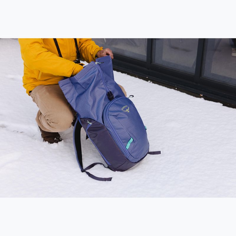Міський рюкзак Osprey Transporter Roll Top 30 л euphoria purple 11