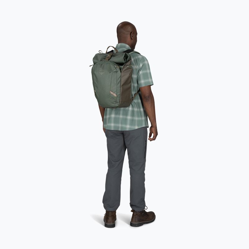 Міський рюкзак Osprey Transporter Roll Top 30 л pine leaf 6