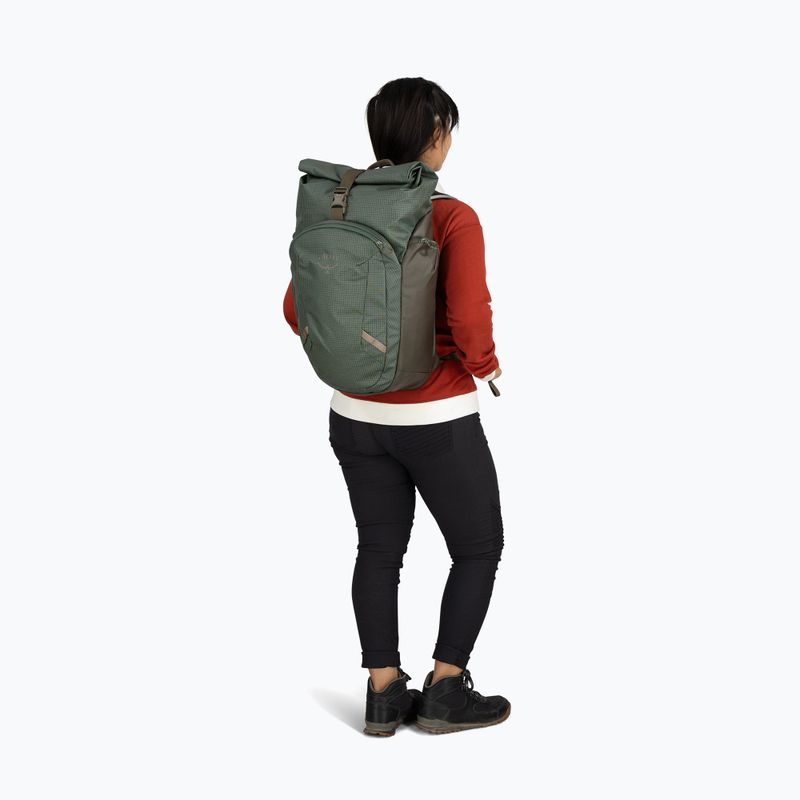 Міський рюкзак Osprey Transporter Roll Top 30 л pine leaf 9