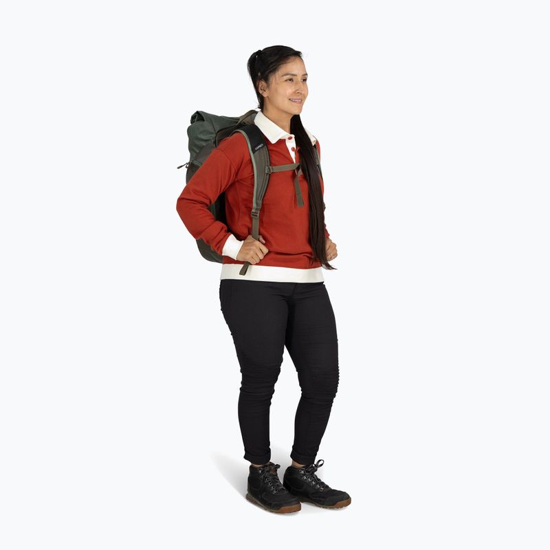 Міський рюкзак Osprey Transporter Roll Top 30 л pine leaf 10