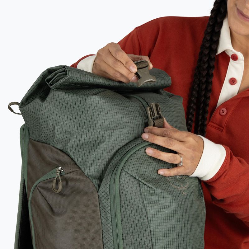 Міський рюкзак Osprey Transporter Roll Top 30 л pine leaf 11