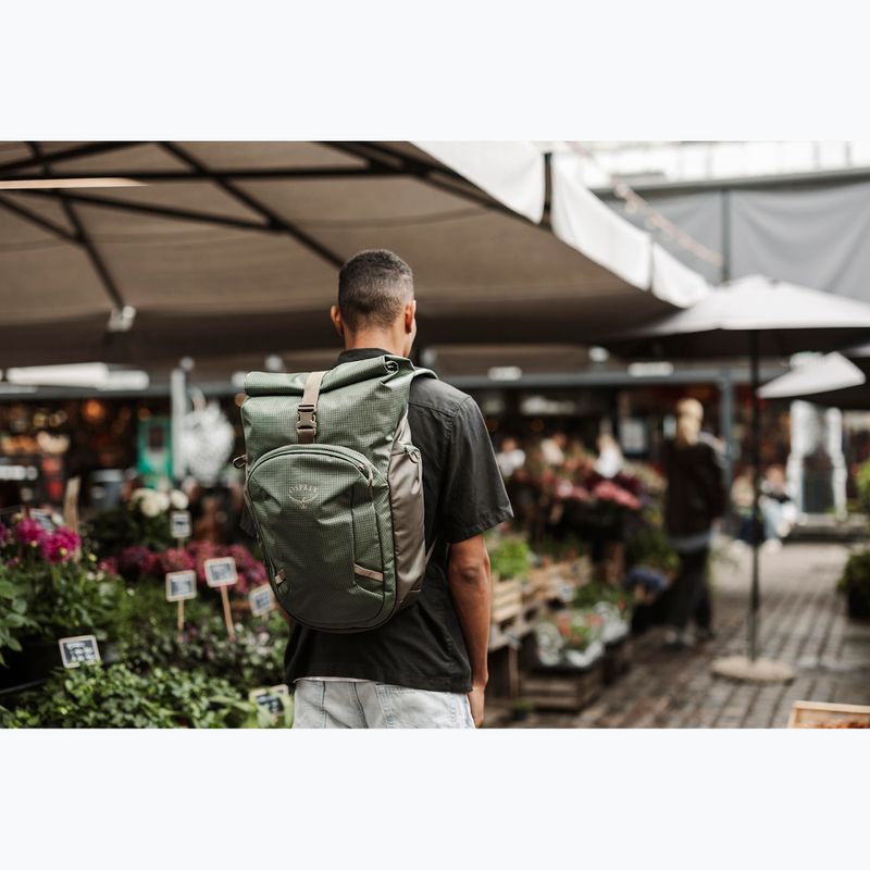 Міський рюкзак Osprey Transporter Roll Top 30 л pine leaf 17