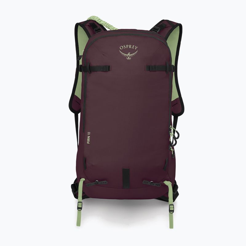 Рюкзак гірський Osprey Firn 18 л elderberry purple/peppermint green