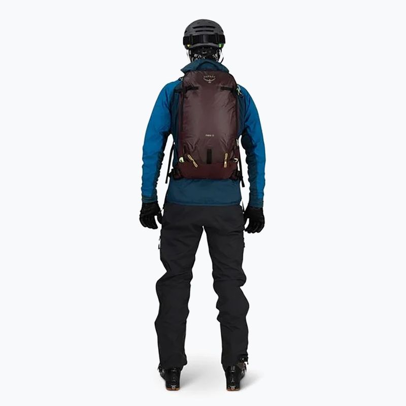 Рюкзак гірський Osprey Firn 18 л elderberry purple/peppermint green 4
