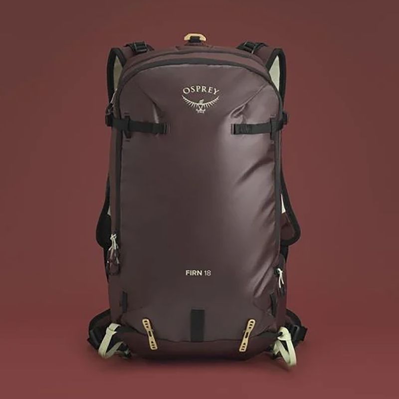 Рюкзак гірський Osprey Firn 18 л elderberry purple/peppermint green 8