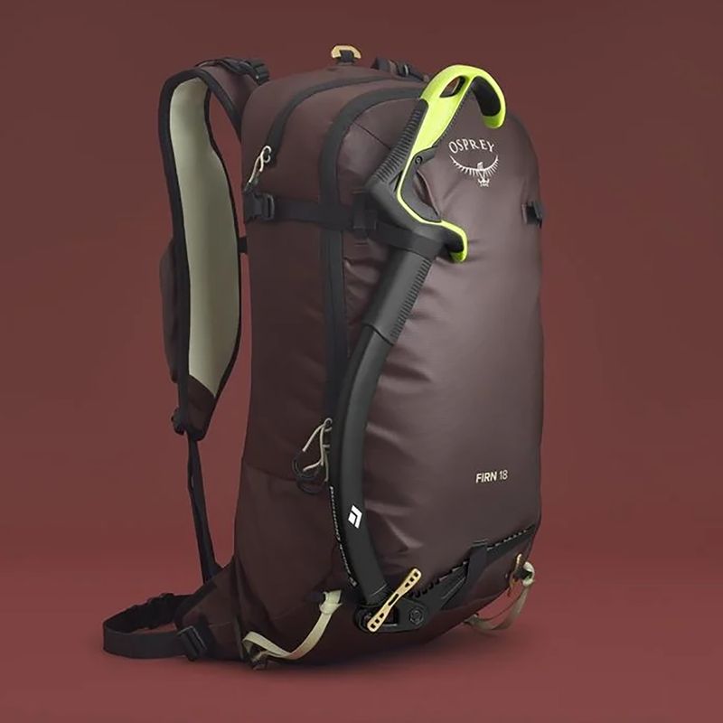 Рюкзак гірський Osprey Firn 18 л elderberry purple/peppermint green 9